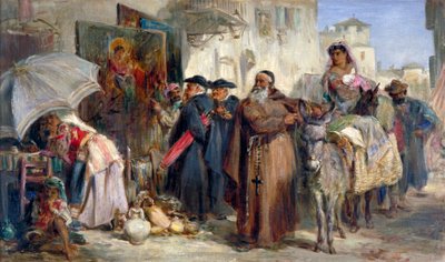 El escritor de cartas, 1869 de Keeley Halswelle