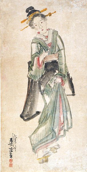 Geisha de Keisai Eisen