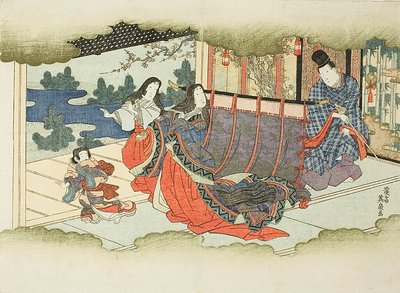 Huir de los samuráis de Keisai Eisen