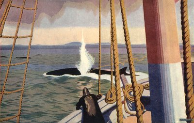 Caza de Ballenas en la Antártida de Keith Henderson