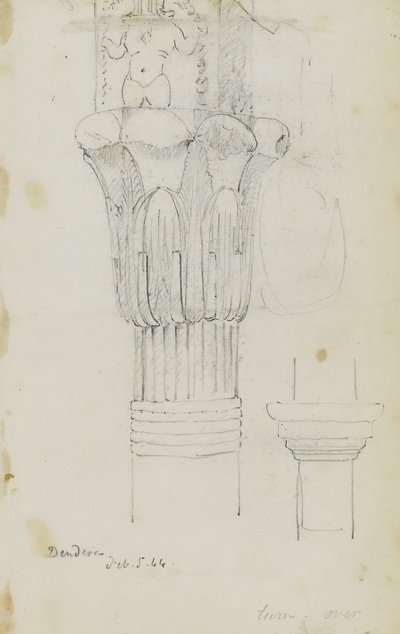 Dendera, 5 de febrero de 1844 de Kellogg, Miner Kilbourne