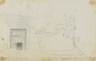 Entrada de la Tumba de los Reyes, Egipto de Kellogg, Miner Kilbourne