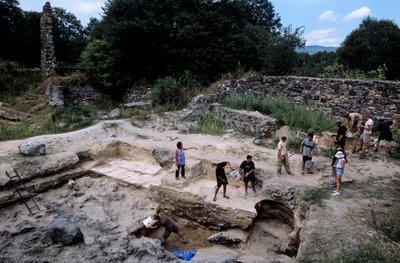 Dmanisi, Georgia Yacimiento de Homo erectus de Kenneth Garrett