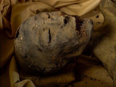 Momia de la madre del Rey Tut (conocida como la Dama Joven) de Kenneth Garrett