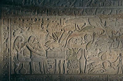 Relieve de Abydos, artefacto; Egipto, 2005 (foto) de Kenneth Garrett