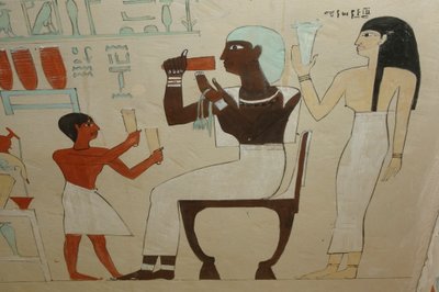 Sarcófago de Ashayt, detalle, Faraones Negros, Nubios, Egipto, Museo Egipcio, C..., 2007 (foto) de Kenneth Garrett