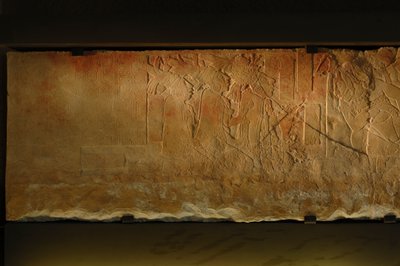 Banco del trono del Templo 19, Palenque, México, talla de Akhal Mo Nab, 2005 (foto) de Kenneth Garrett