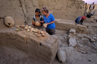 Urkesh, Imperio Hurrita, Siria, 2400 a.C., Giorgio Buccellati, Marilyn Kelly-Buccellati..., 2004 (foto) de Kenneth Garrett