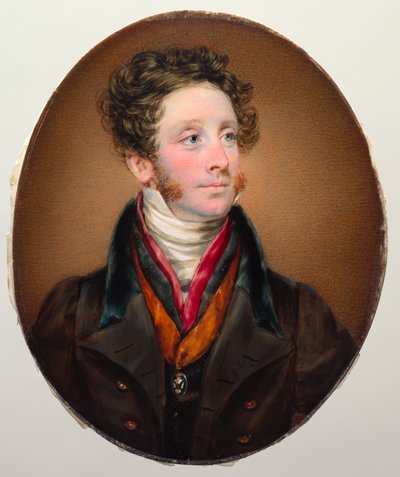 Retrato de John Francis Miller Erskine, Conde de Mar y Conde de Kellie de Kenneth Macleay