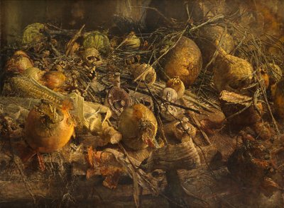 Naturaleza Muerta con Cebollas de Kenneth Newton