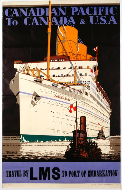 Canadian Pacific a Canadá y EE.UU. de Kenneth Shoesmith