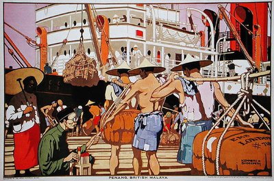 Penang, Malasia Británica de Kenneth Shoesmith