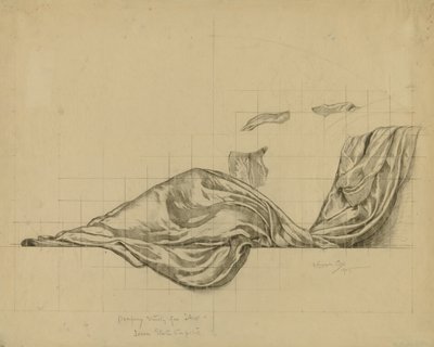 (Rotonda del Capitolio del Estado de Iowa) (Arte, estudio para panel) de Kenyon Cox