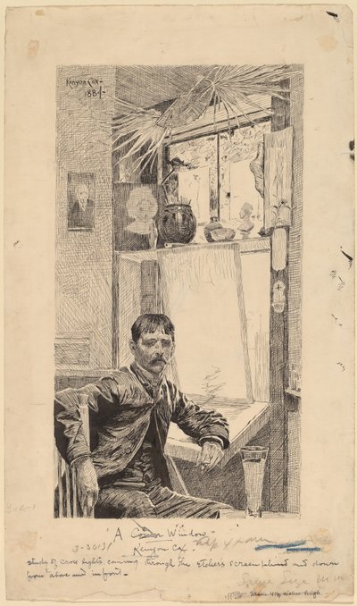 Una Ventana de Esquina, Will Low de Kenyon Cox