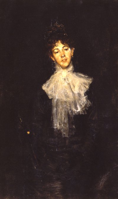 Una dama de negro de Kenyon Cox