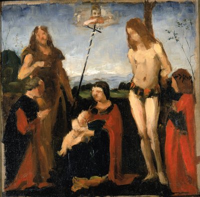 Después de Boltraffio, Sacra Conversazione de Kenyon Cox