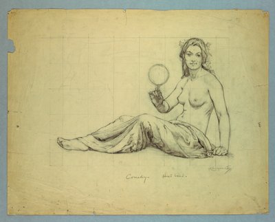 Estudio desnudo de 