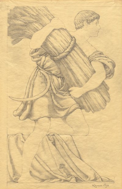 Boceto de Kenyon Cox