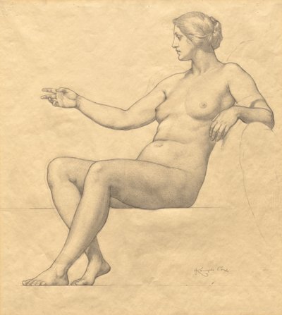 Boceto de Kenyon Cox