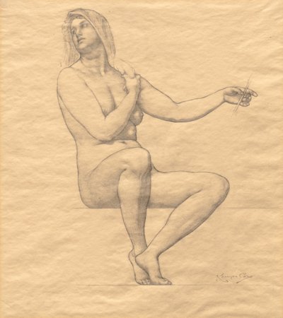 Boceto de Kenyon Cox