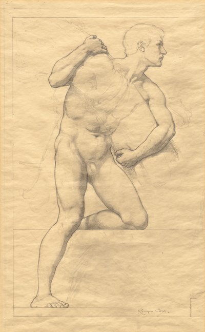 Boceto de Kenyon Cox