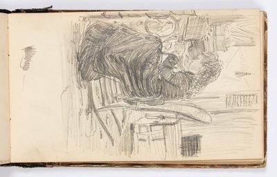 Página de cuaderno de bocetos de Kenyon Cox