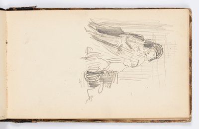 Página de Cuaderno de Bocetos de Kenyon Cox