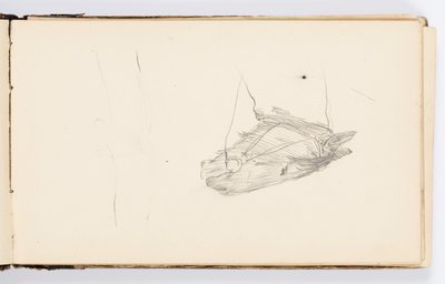 Página de cuaderno de bocetos de Kenyon Cox