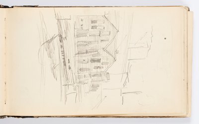 Página de cuaderno de bocetos de Kenyon Cox