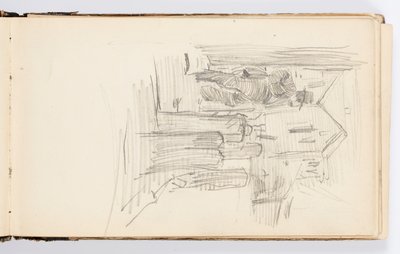 Página de cuaderno de bocetos de Kenyon Cox