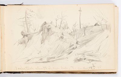 Página de cuaderno de bocetos de Kenyon Cox