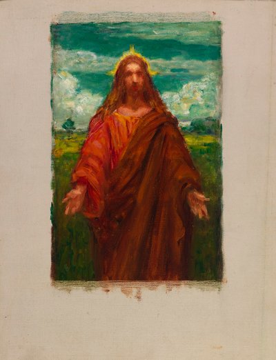 Estudio para "Cristo de Kenyon Cox