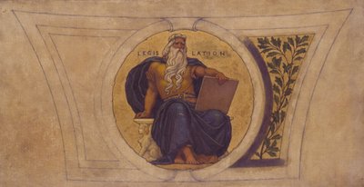 Estudio para Mosaico, Capitolio del Estado de Wisconsin, Legislación, ca. 1913 de Kenyon Cox
