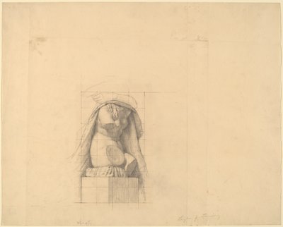 Estudio de un torso de yeso de Kenyon Cox
