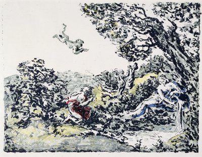 Álbum de Paisaje: La Fuente, 1900 (litografía en colores) de Ker Xavier Roussel