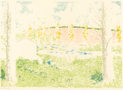 Paisaje con casa de Ker Xavier Roussel