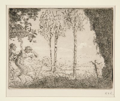 Ninfas y Faunos de Ker Xavier Roussel
