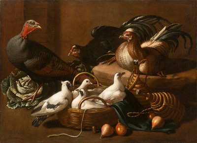 Aves de corral en la cocina de Kerckhoven
