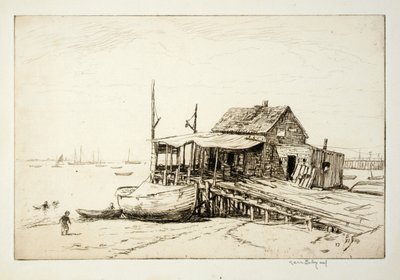 Fish Wharf, Gloucester de Kerr Eby