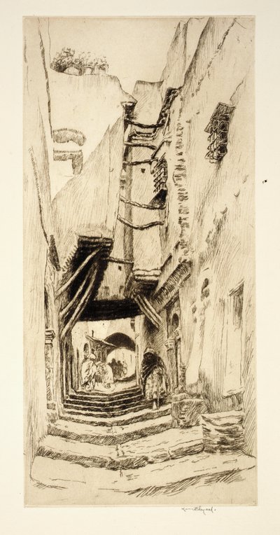 Escaleras y portales, Argel de Kerr Eby