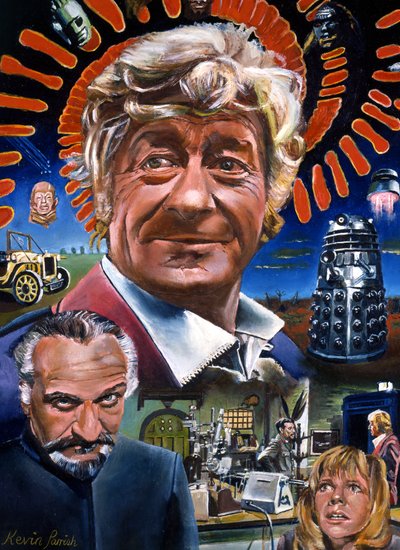 Exiliados en la Tierra (pintura) de Kevin Parrish
