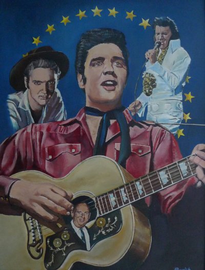 El Rey (pintura) de Kevin Parrish
