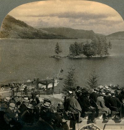 Viajando por el encantador país de los Trossachs, Escocia, 1902 de Keystone View Company
