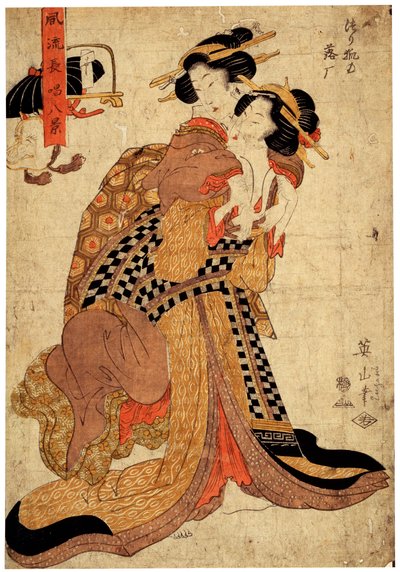 Ocho canciones poéticas elegantes, c1811-c1814 de Kikukawa Eizan