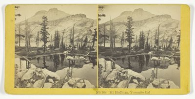 Monte Hoffman, Yosemite, Cal., 1855-75. Creadores: Hermanos Kilburn, BW Kilburn de Kilburn Brothers, BW Kilburn