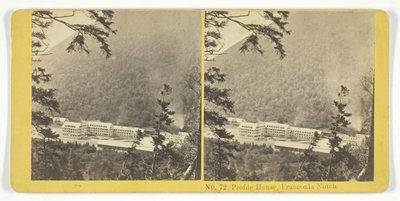 Profile House, Franconia Notch. Creadores: Kilburn Brothers, BW Kilburn de Kilburn Brothers, BW Kilburn