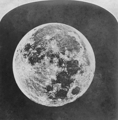 Luna llena, finales del siglo XIX o principios del siglo XX de Kilburn Brothers