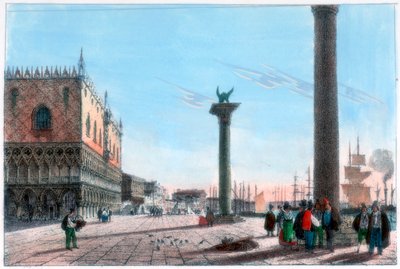 Plaza de San Marcos, Venecia, Italia, siglo XIX de Kirchmayr