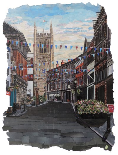 Catedral de Todos los Santos Puerta de Hierro Derby de Kirstie Adamson