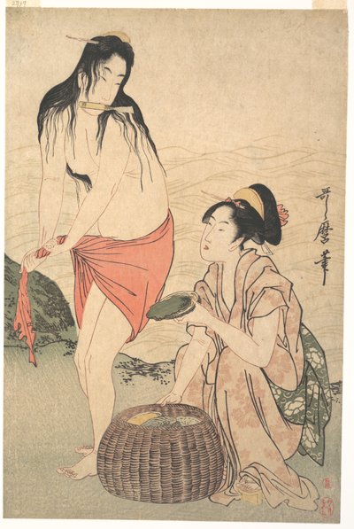 Abalone Divers de Kitagawa Utamaro